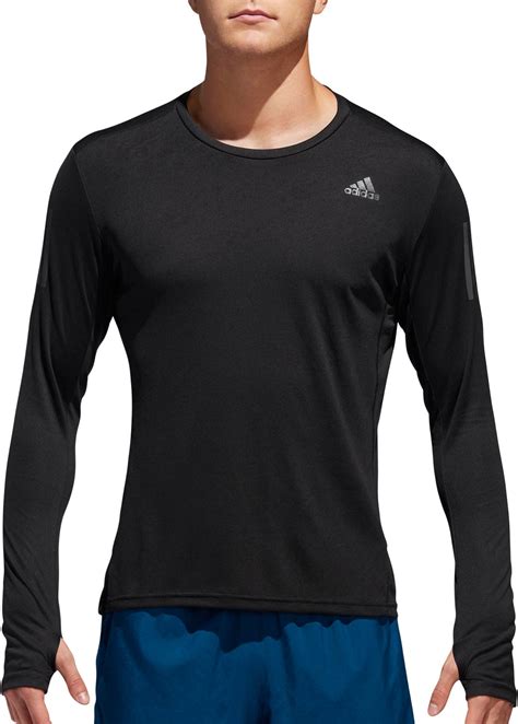 adidas men's long sleeve shirts